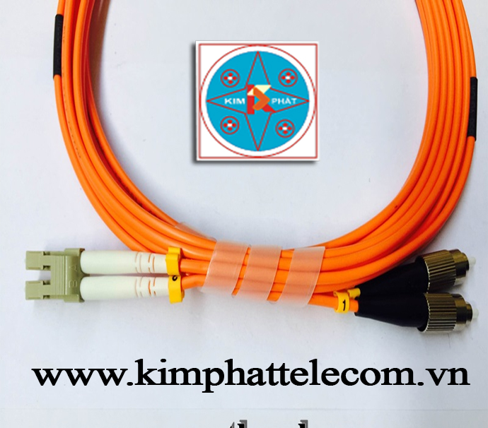 Dây nhảy quang FC/PC-LC/PC, 3.0mm, multimode, duplex