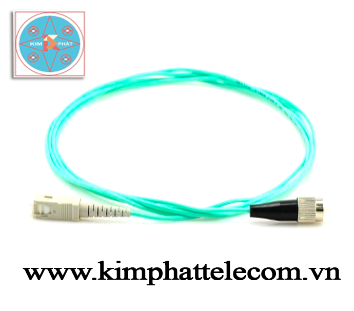 Dây nhảy quang FC-SC Simplex 10G OM3 50/125 Multimode