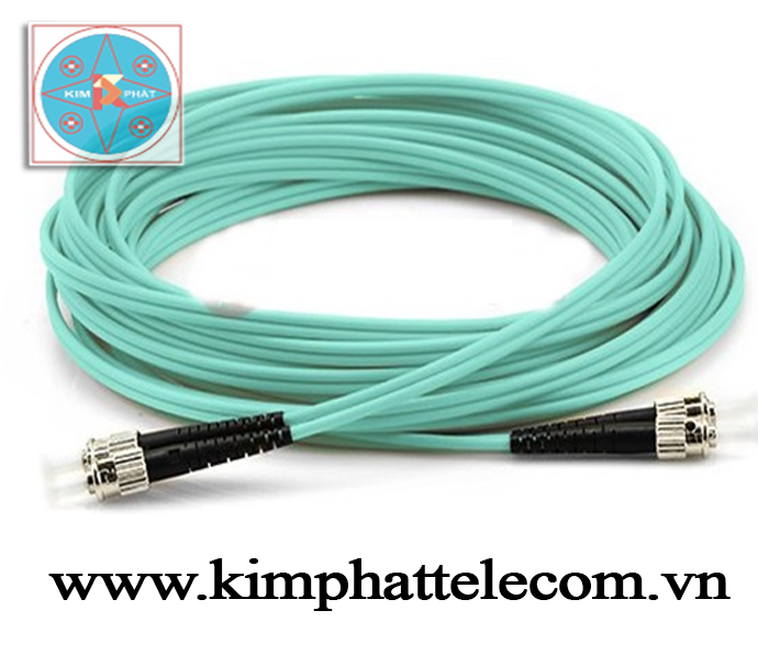 Dây nhảy quang ST-ST Duplex 10G OM3 50/125 Multimode