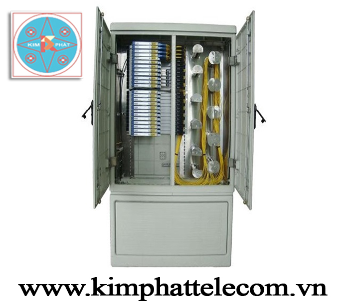 Tủ CPS – ODF outdoor 384FO SC/PC (Phụ kiện HUBER + SUHNER)