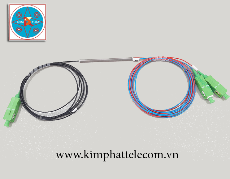BỘ CHIA QUANG SPLITER 1X2, OPTICAL SPLITTER PLC 1X2