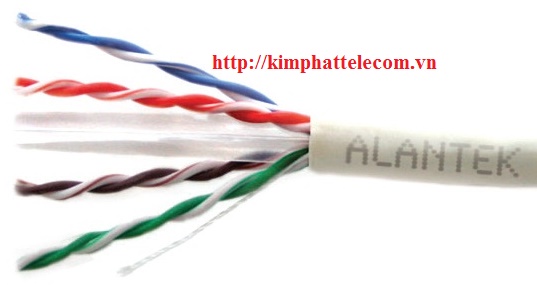Cáp mạng Alantek Cat6A F/UTP LSZH (Grey)