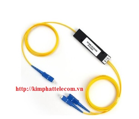 Bộ chia quang PLC Splitter SC 1 to 2